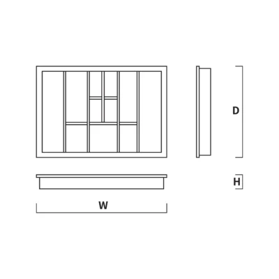 ⁦منظم إكسسوارات ومجوهرات - A002⁩ - الصورة ⁦3⁩