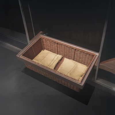 سلة تخزين سحاب منسوجة - AL8003